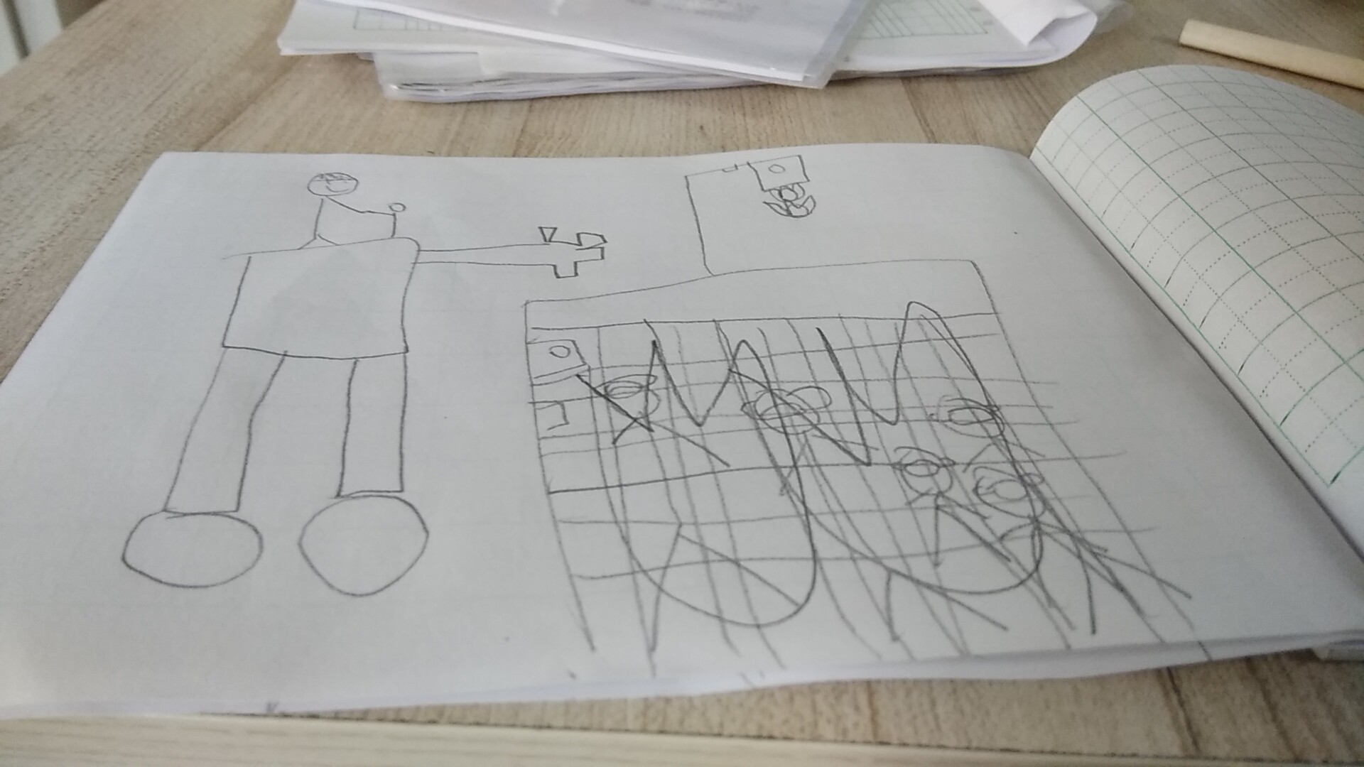 僵尸被关进陷阱监狱