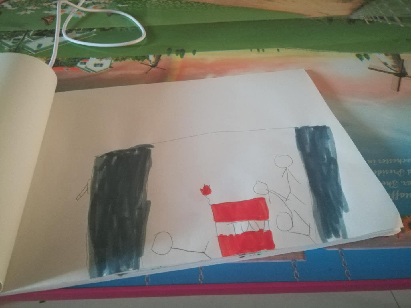 僵尸落入TNT炸弹陷阱