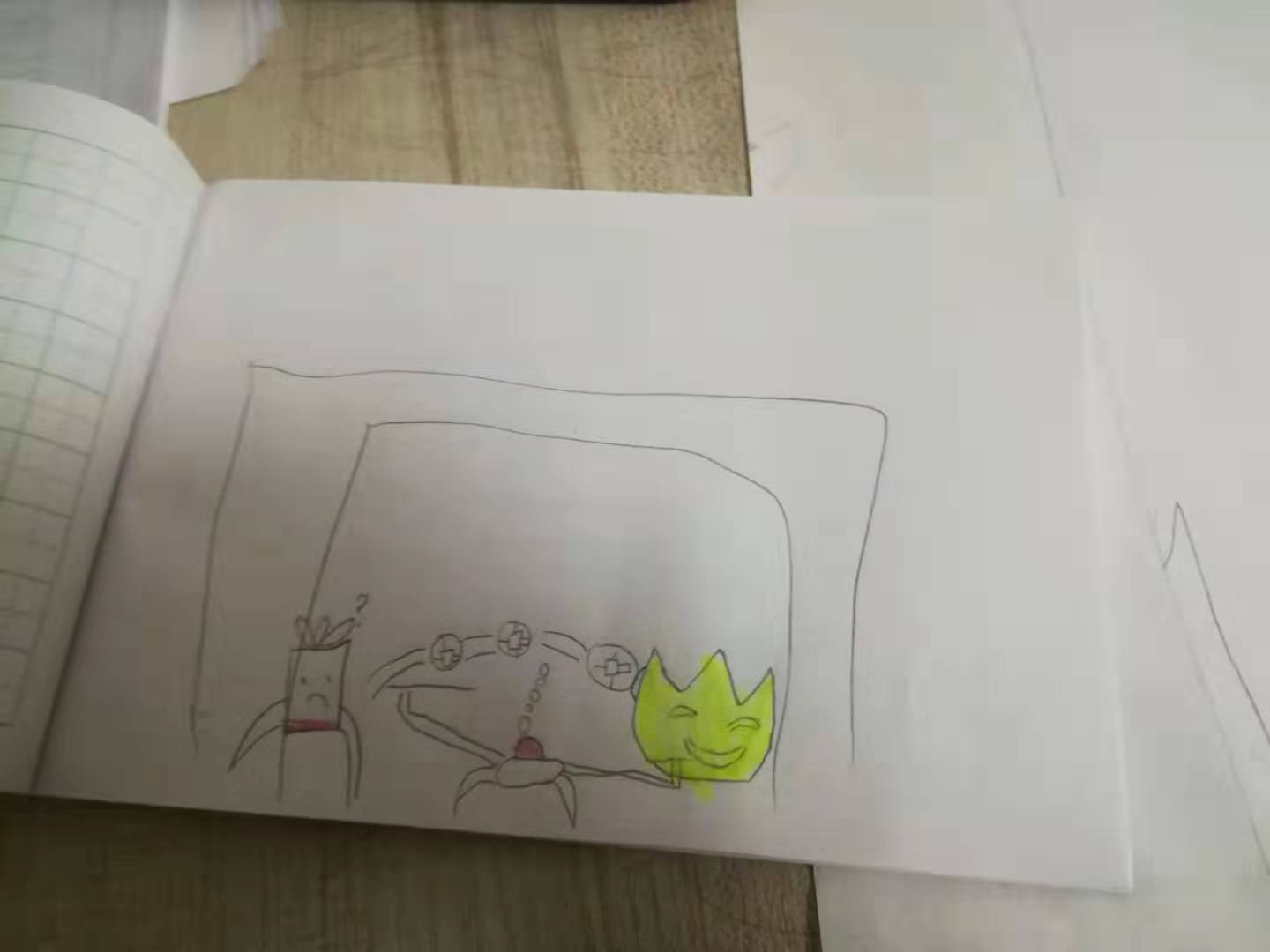 白萝卜打南瓜头