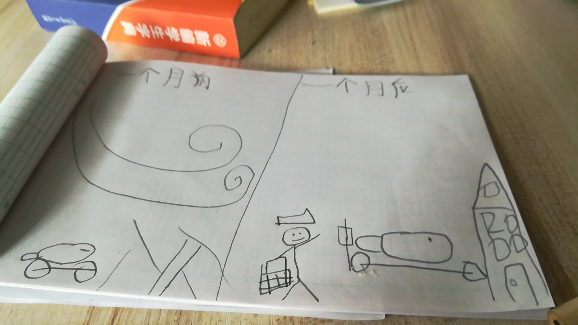 一个月以前的故事