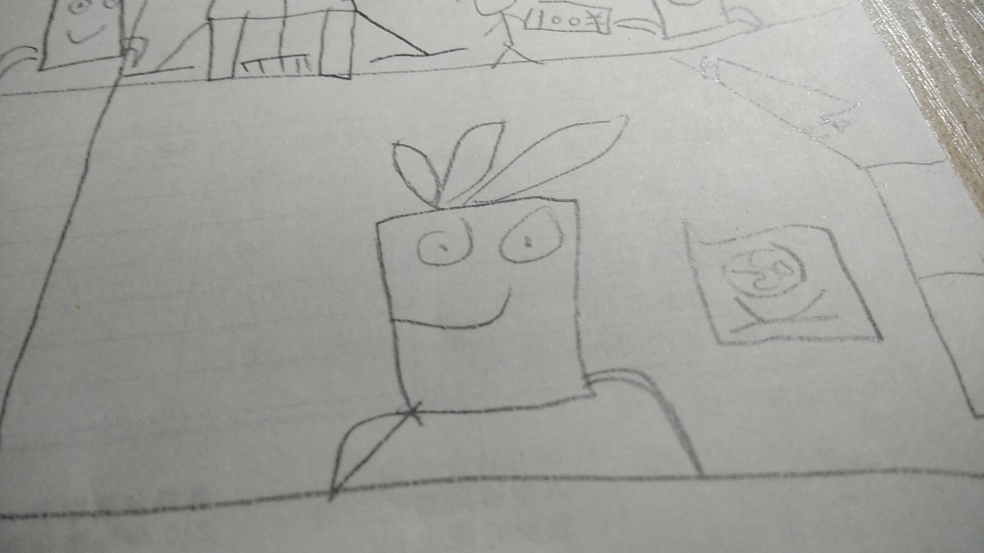 白萝卜给海盗船长僵尸送万能地球仪