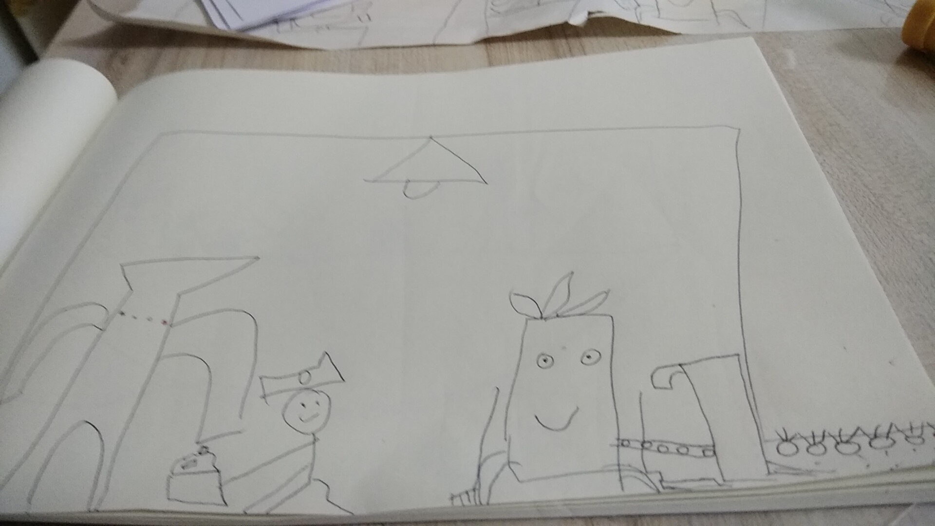 白萝卜和海盗船长僵尸来到矿石厂