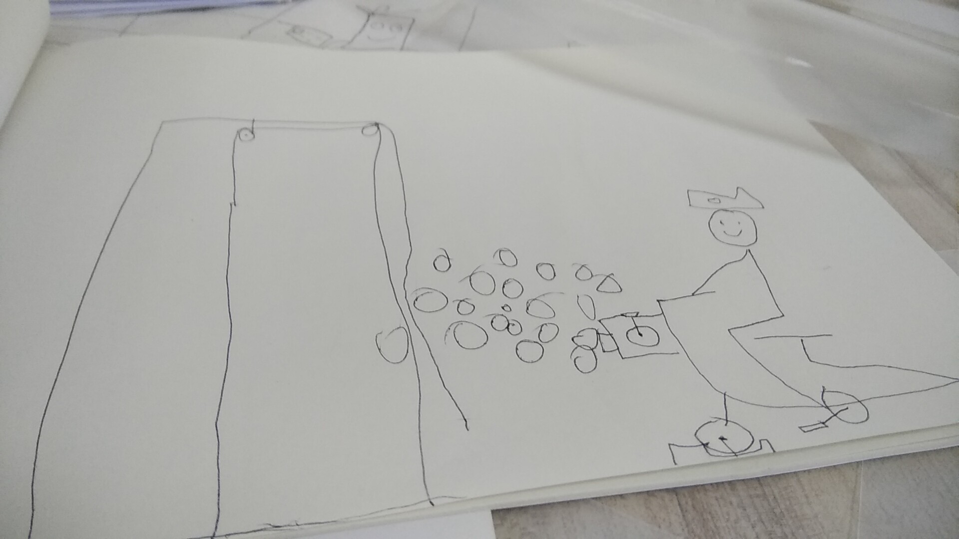 海盗船长僵尸骑泡泡自行车