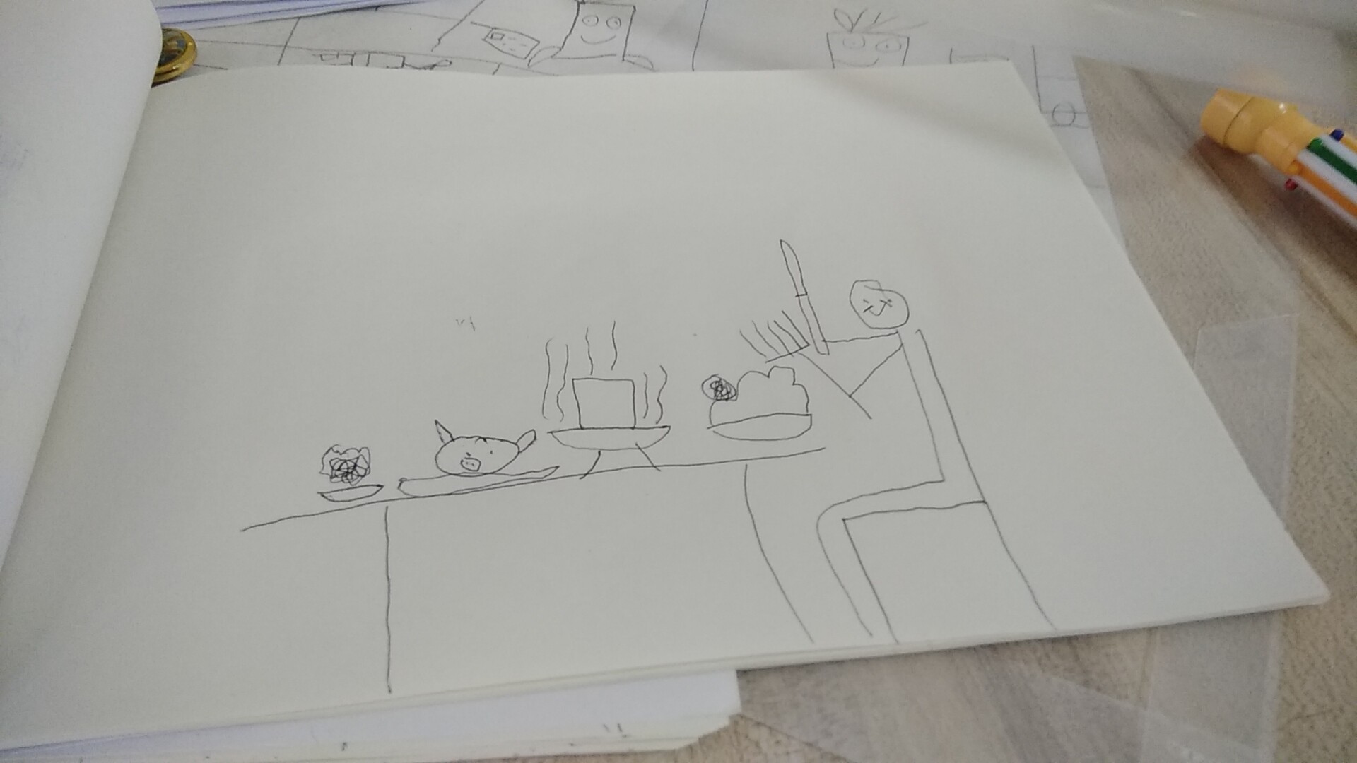 海盗船长僵尸吃火锅